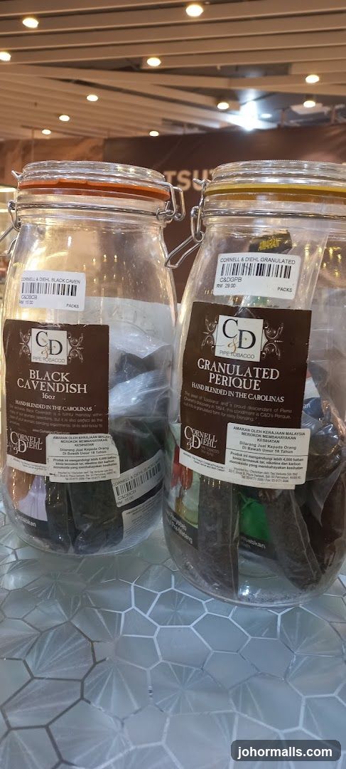 Cornell & Diehl Pipe Tobacco Jars