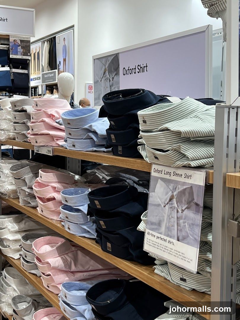 Display of Oxford Shirts