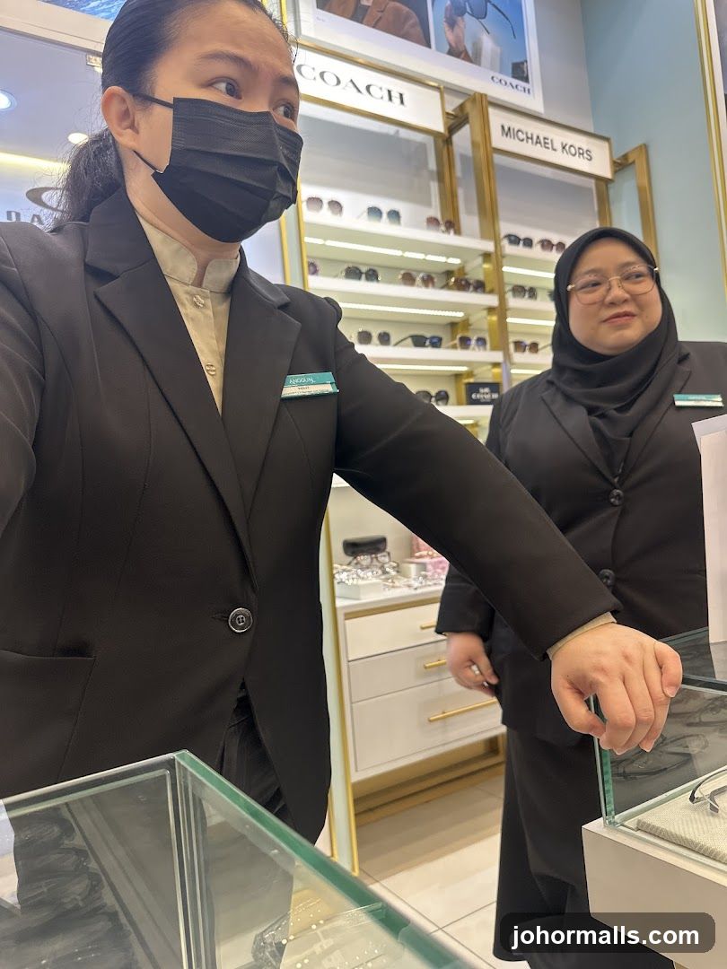 Optician's Store Interior