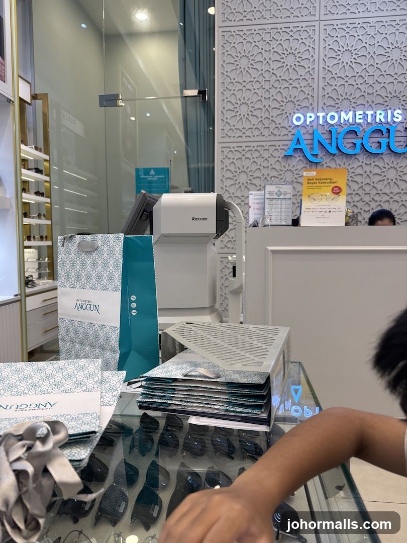 Optometrist Counter