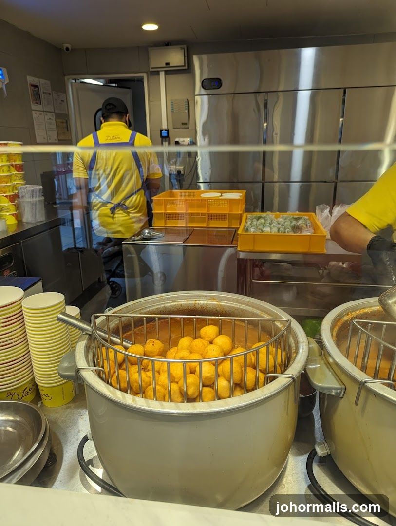 Food preparation area