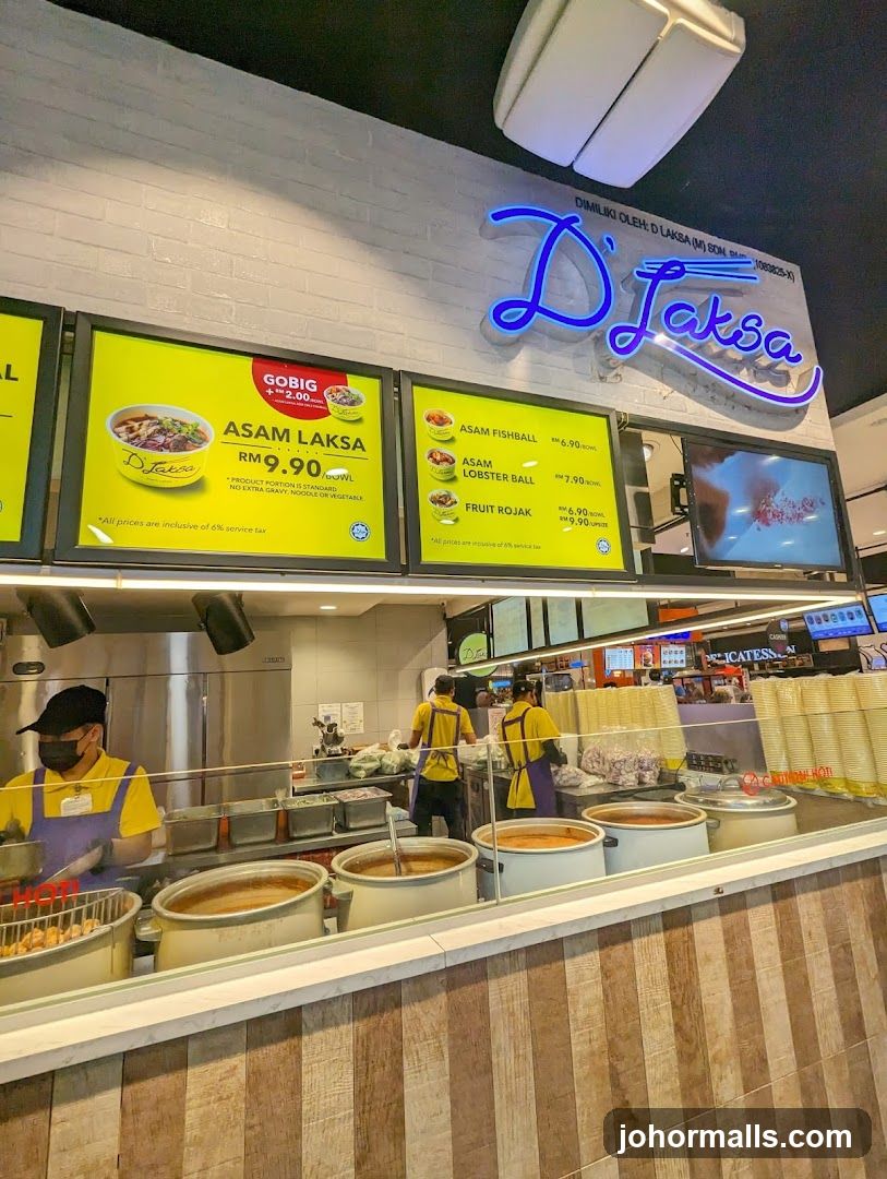 D'Laksa Food Stall