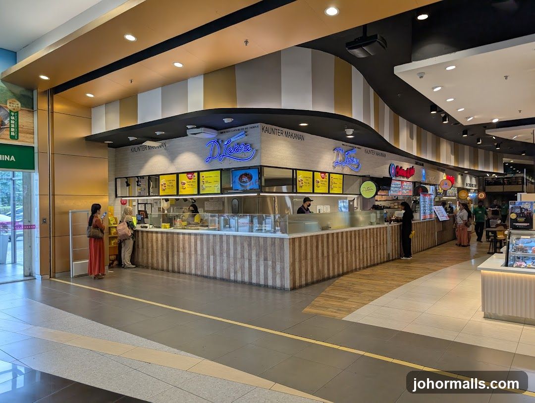 Food stall in a mall