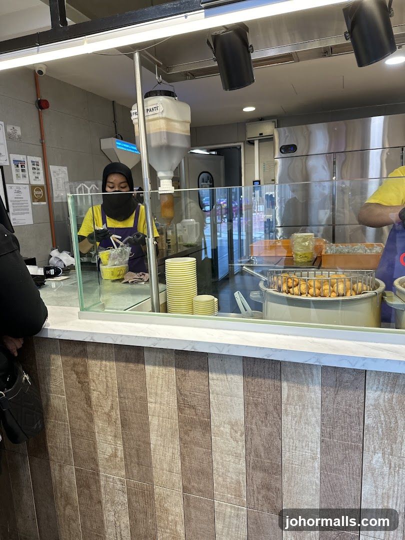 Food preparation counter