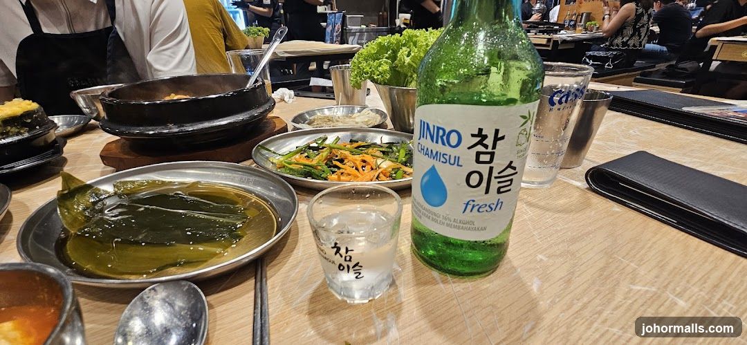 Korean Food and Soju