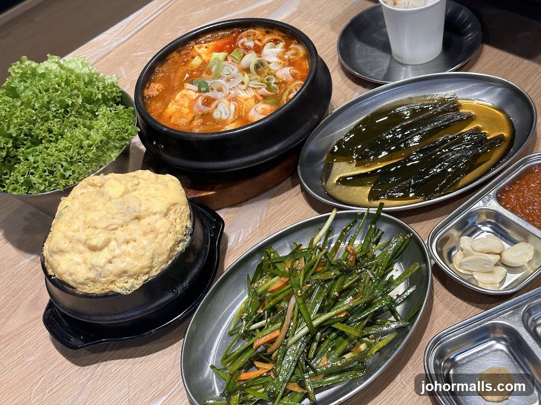 Korean Food Spread
