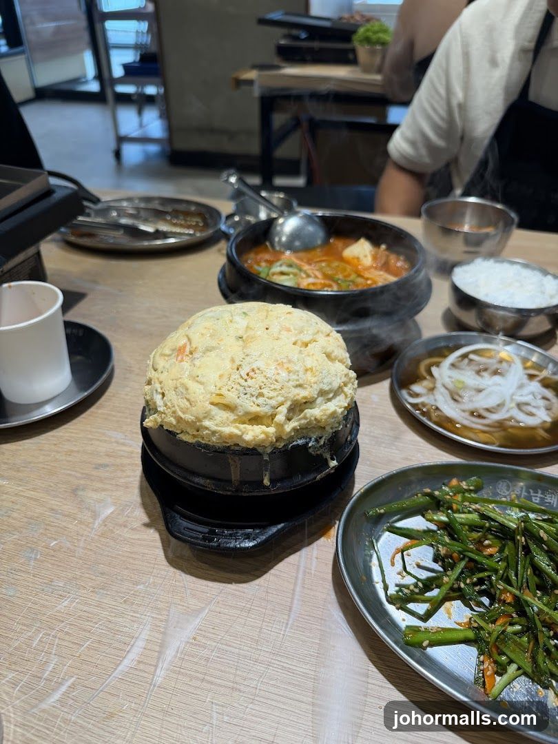 Korean Food Spread
