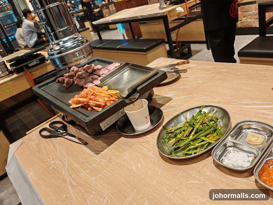 Korean BBQ Setup