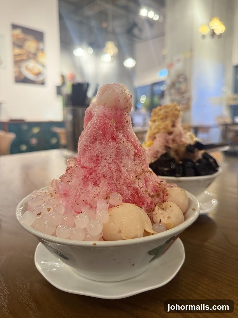 Shaved Ice Desserts
