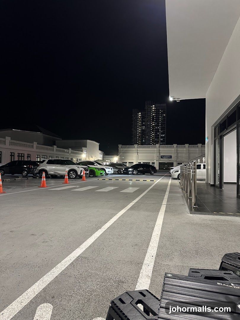Parking Lot at Night