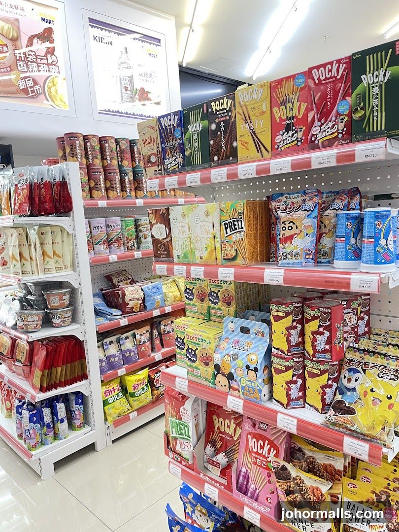 Snack Aisle in a Convenience Store