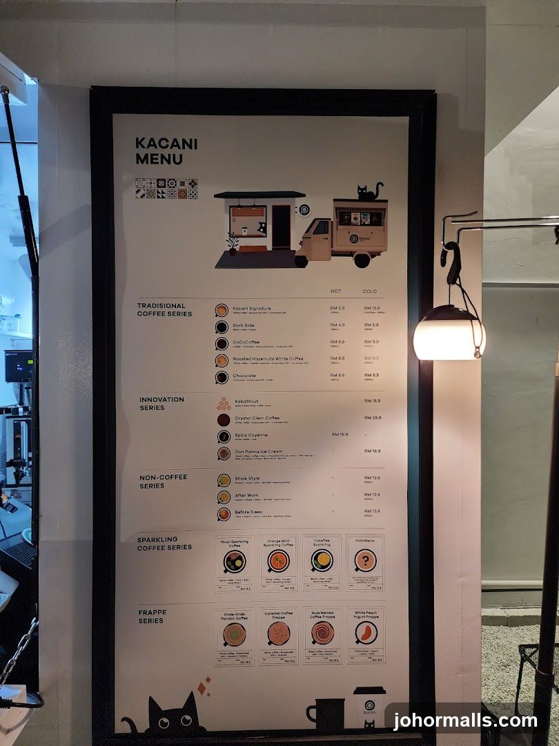 KACANI MENU