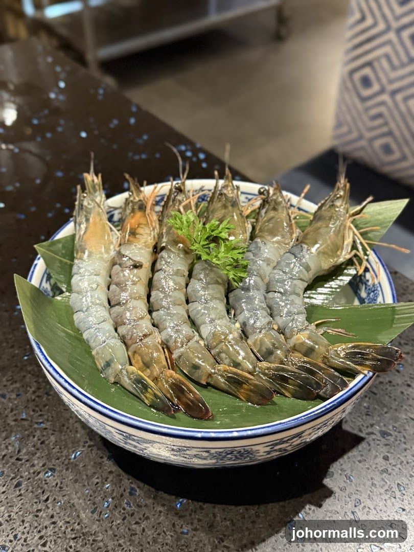 Raw Shrimp Platter