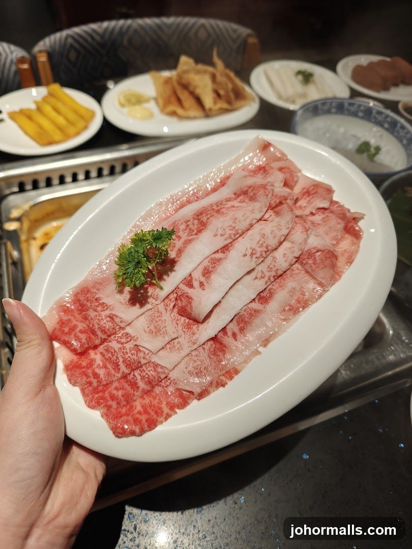 Thinly Sliced Raw Beef