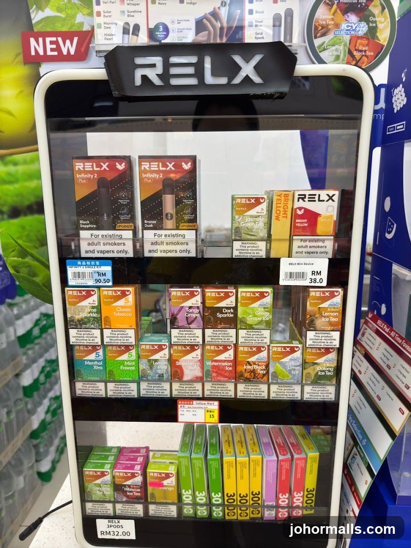 RELX Product Display