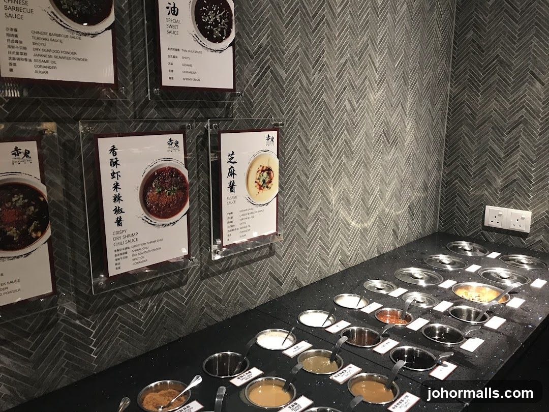 Sauce Selection