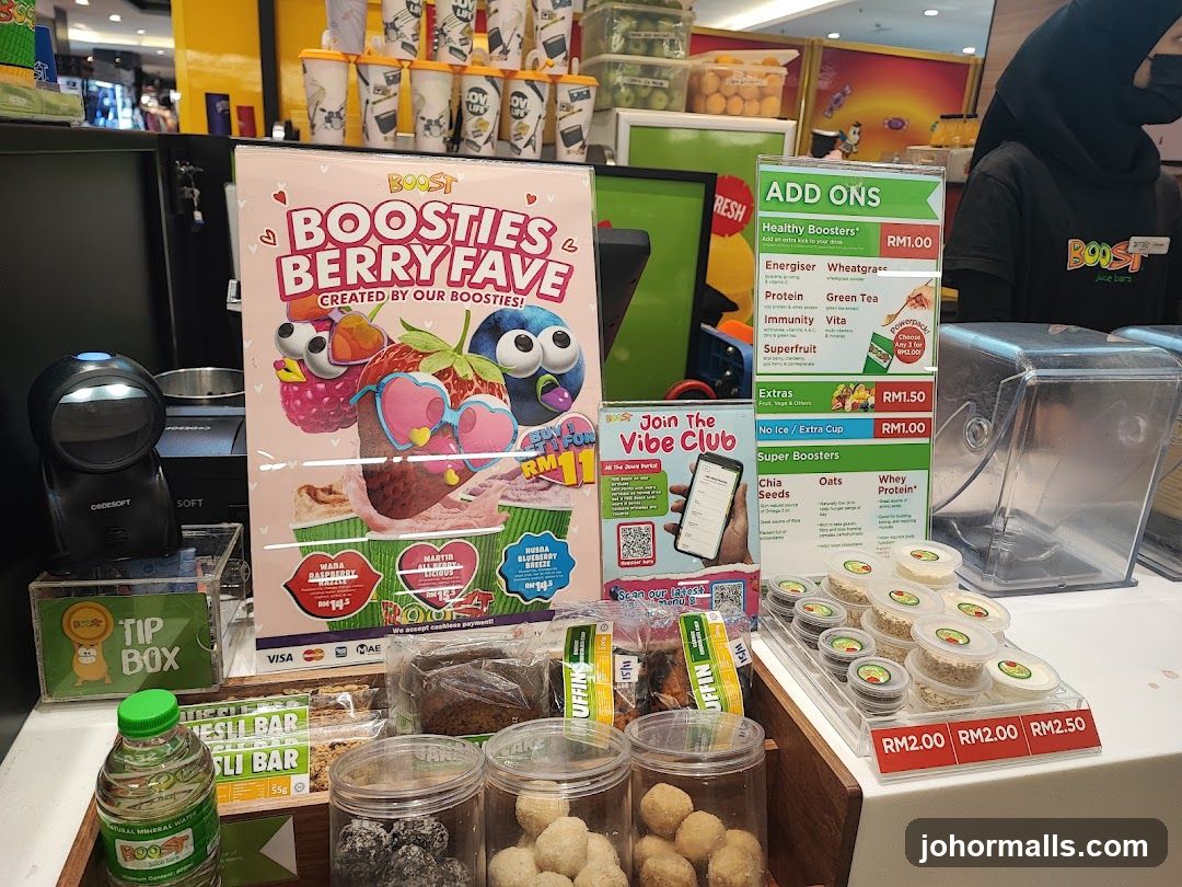 Boost Juice Bar Counter