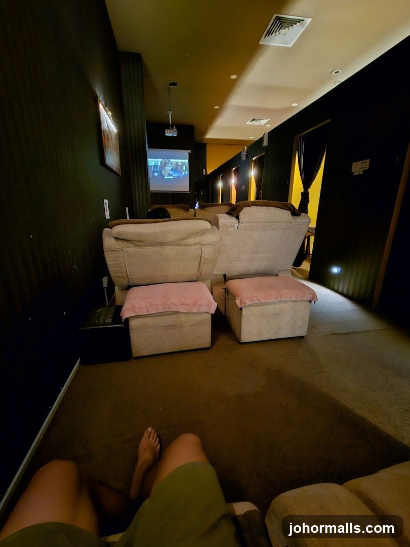 Foot Massage Chairs with Projector Screen