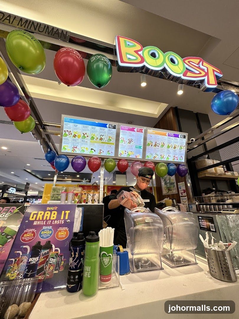 Boost Juice Bar Counter