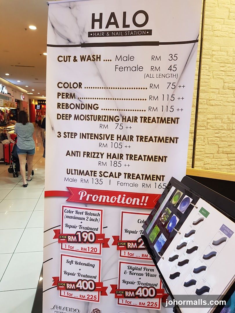 HALO Hair & Nail Station KSL / Taman Perling