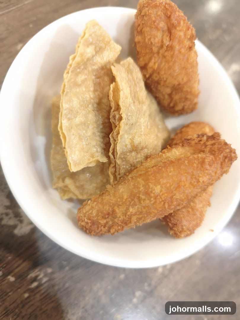 Fried Snacks in a Bowl