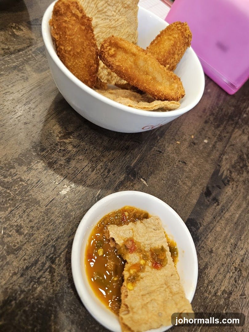 Fried Snacks with Dip