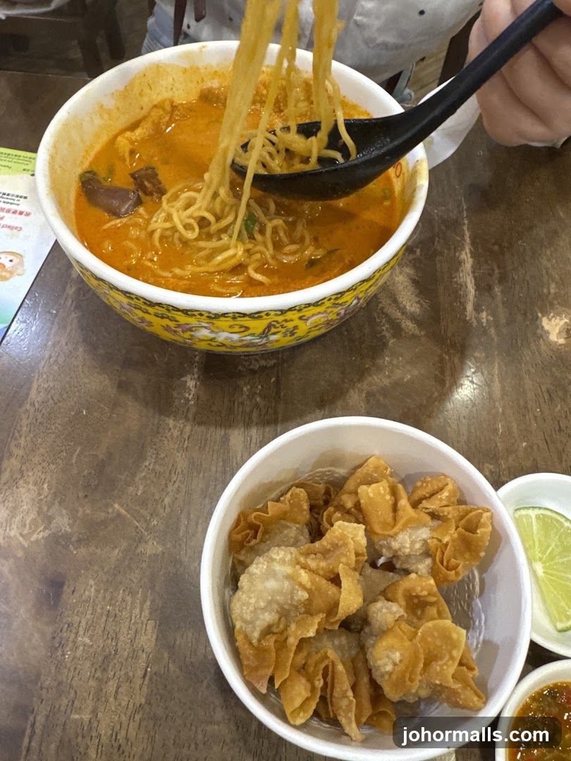 Noodles and Wontons