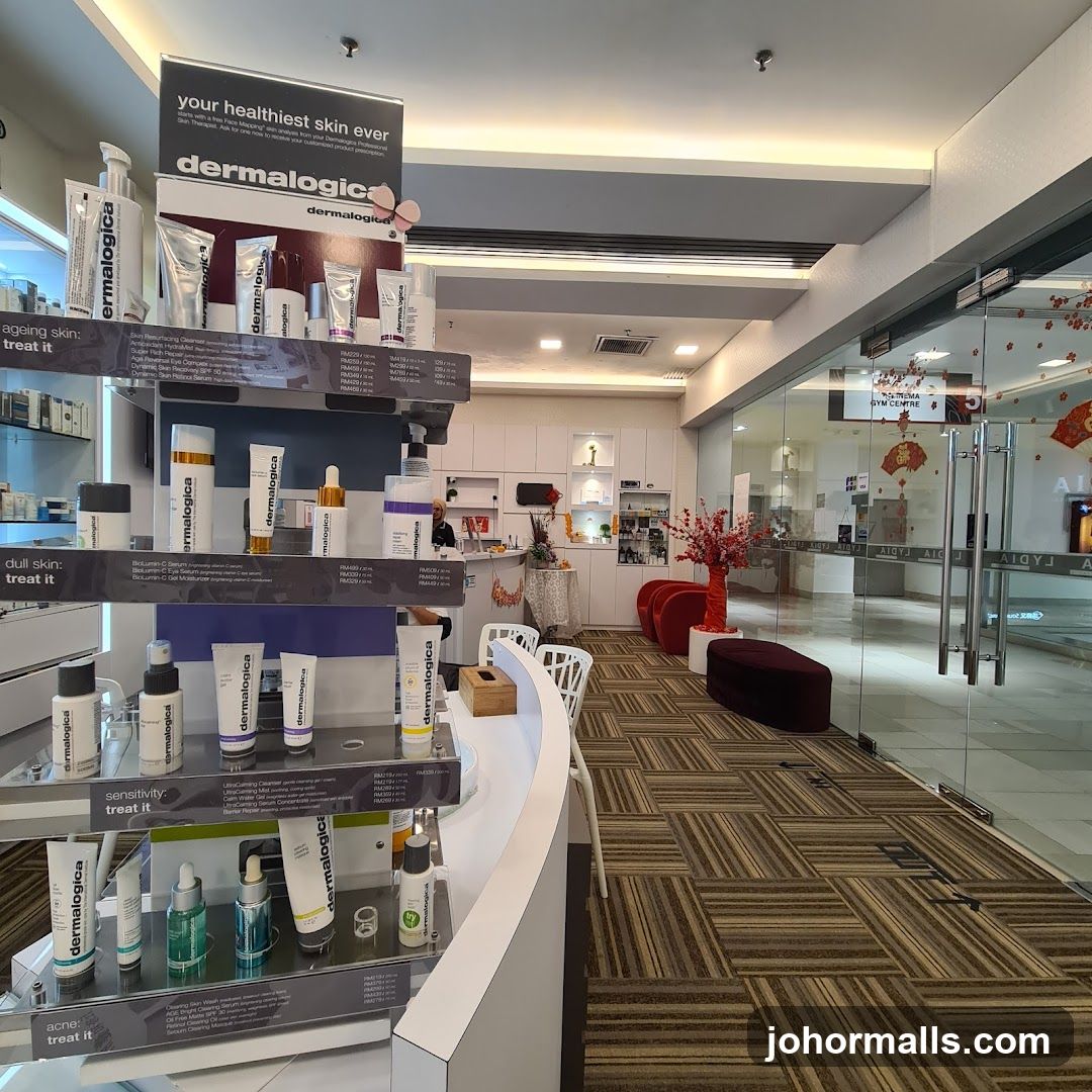 Dermalogica Skincare Products Display