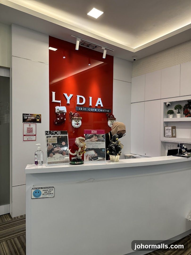 Lydia Skin Care Centre Reception