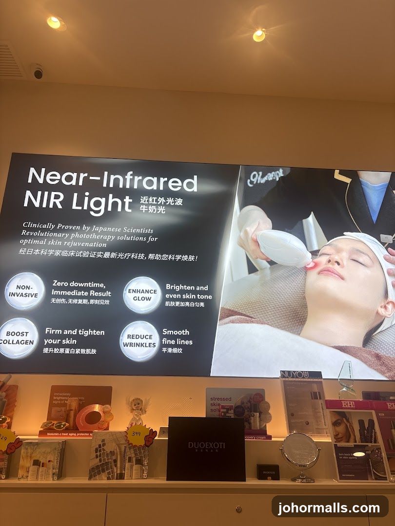 Near-Infrared NIR Light Advertisement