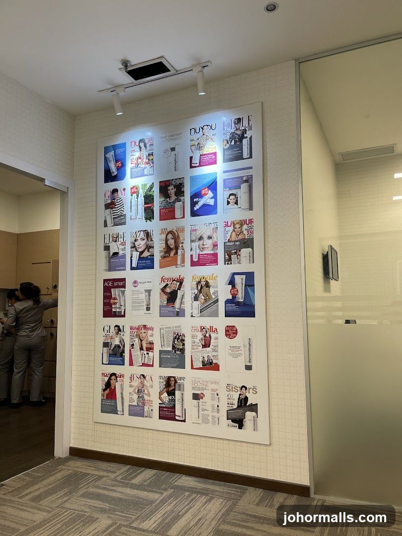 Magazine Covers Display