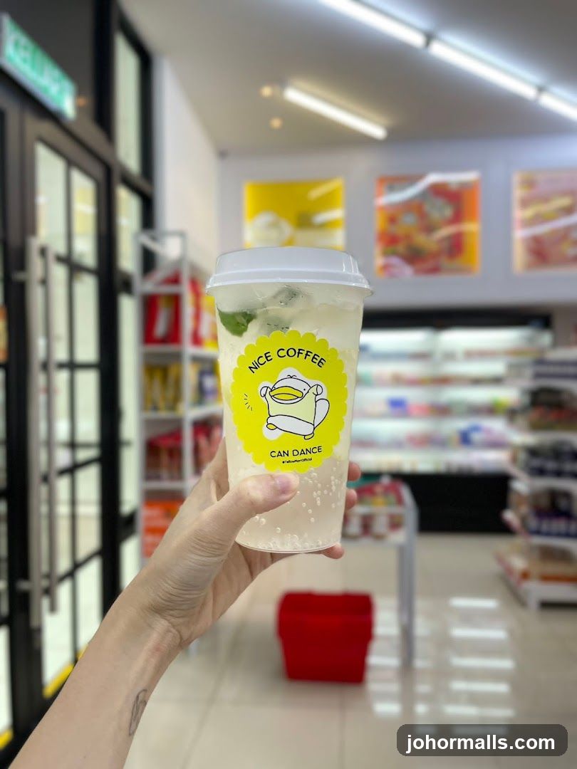 Drink with logo