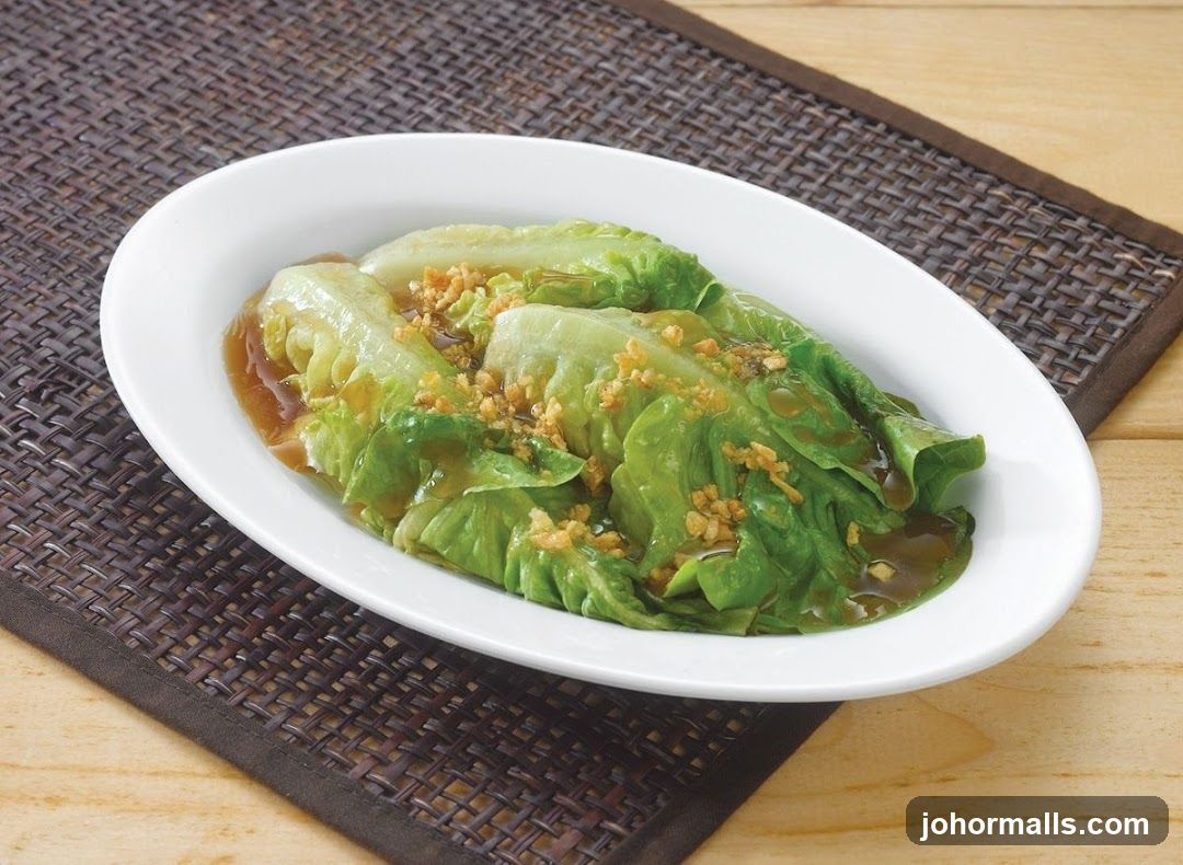 Stir-fried Lettuce with Garlic