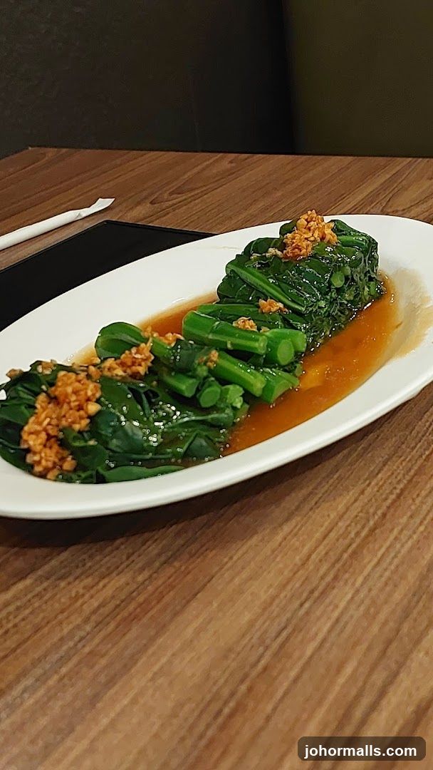Stir-fried Greens with Garlic