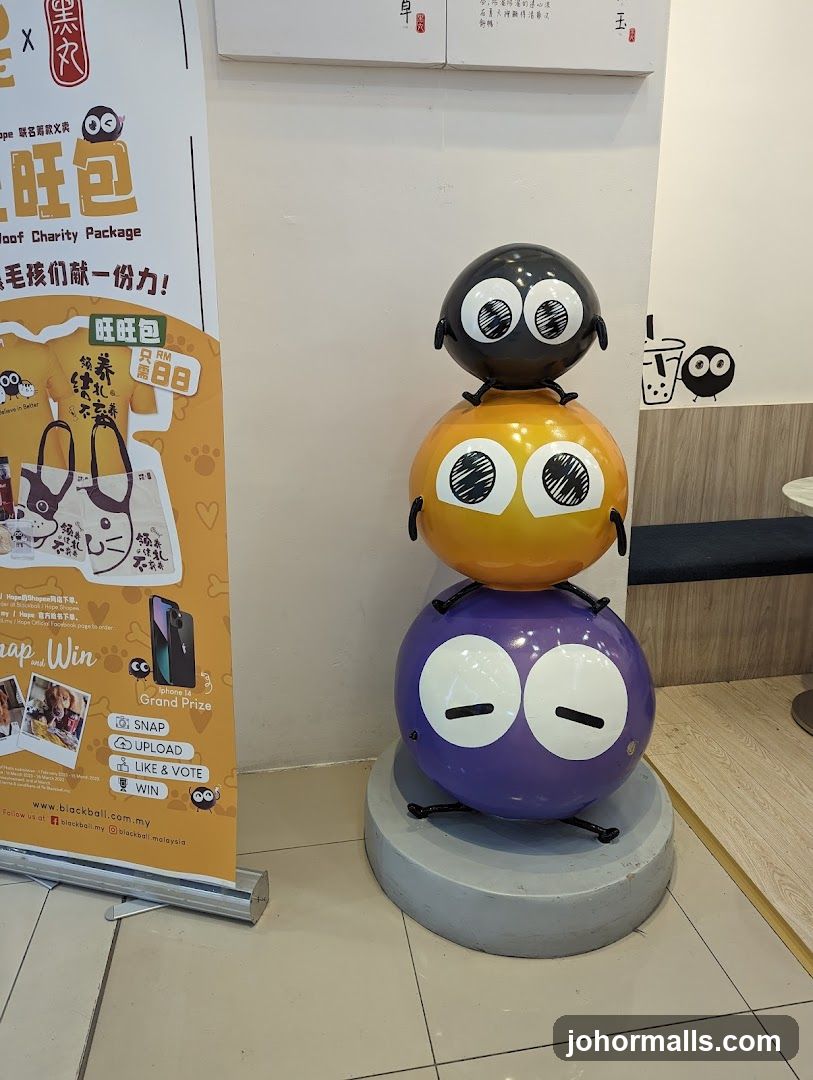 Blackball Charity Package Display