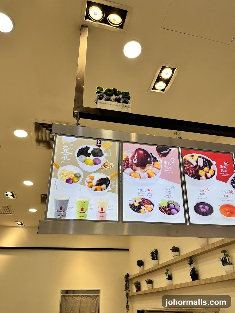 Dessert Menu