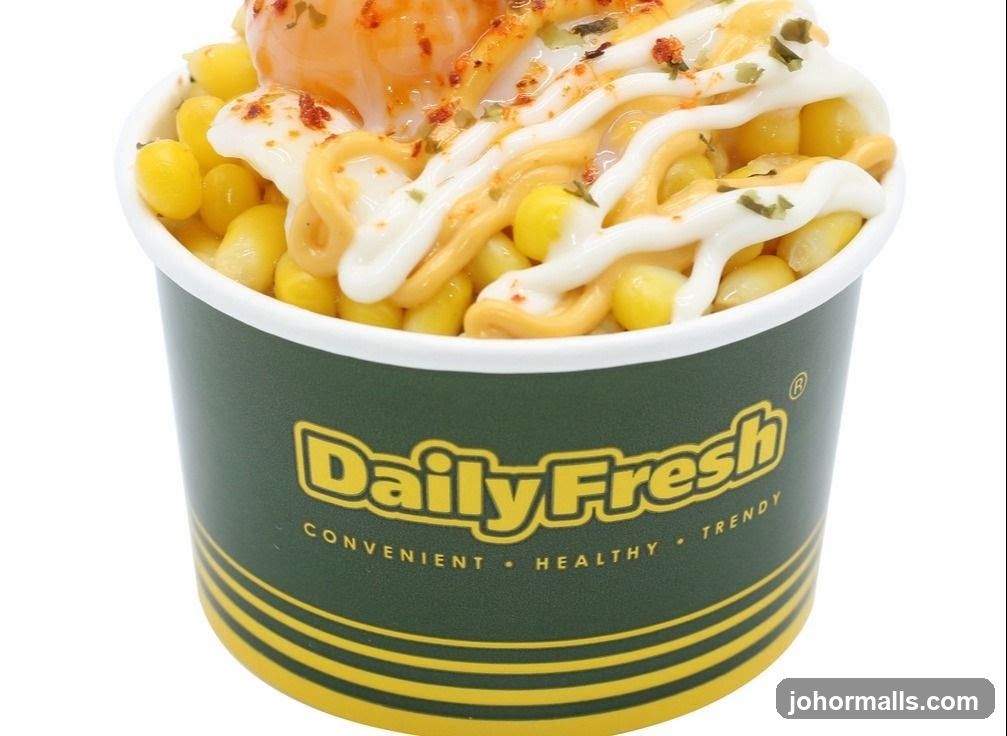 Corn with Sauces
