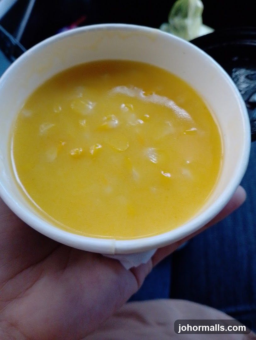 Cup of Corn Chowder