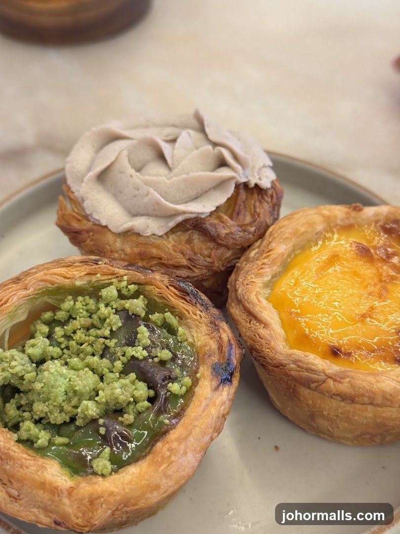 Three Pastries