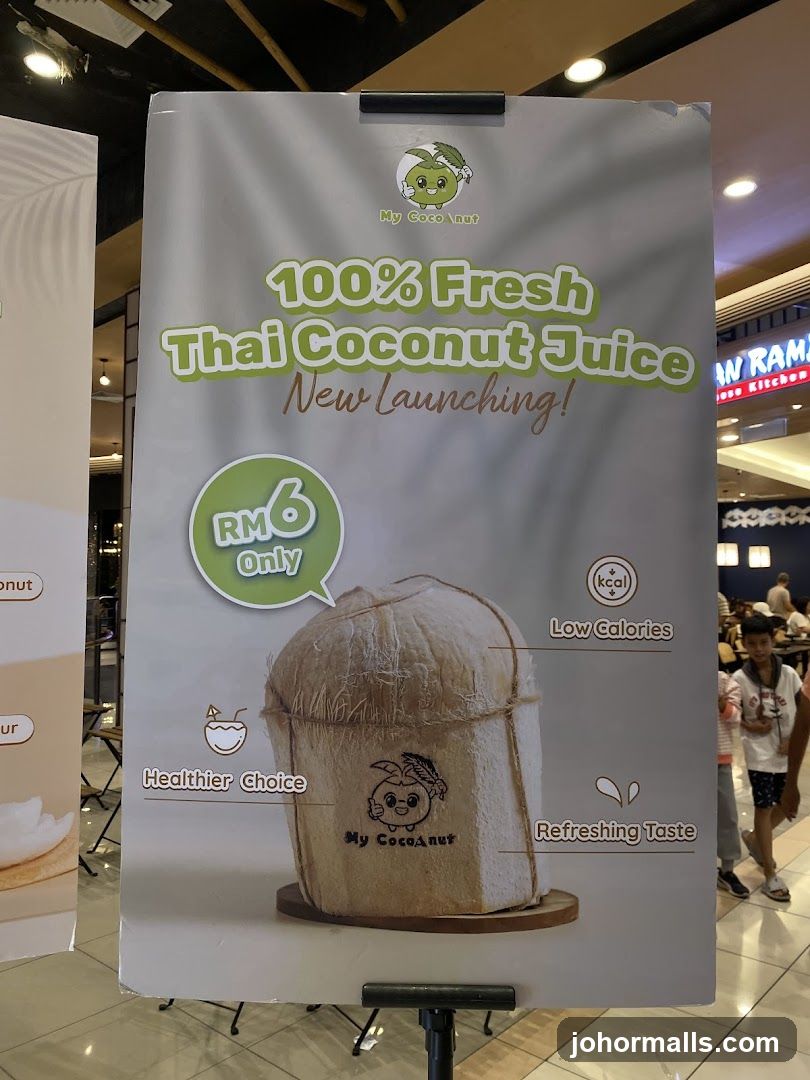 My Coco Nut Thai Coconut Juice Advertisement