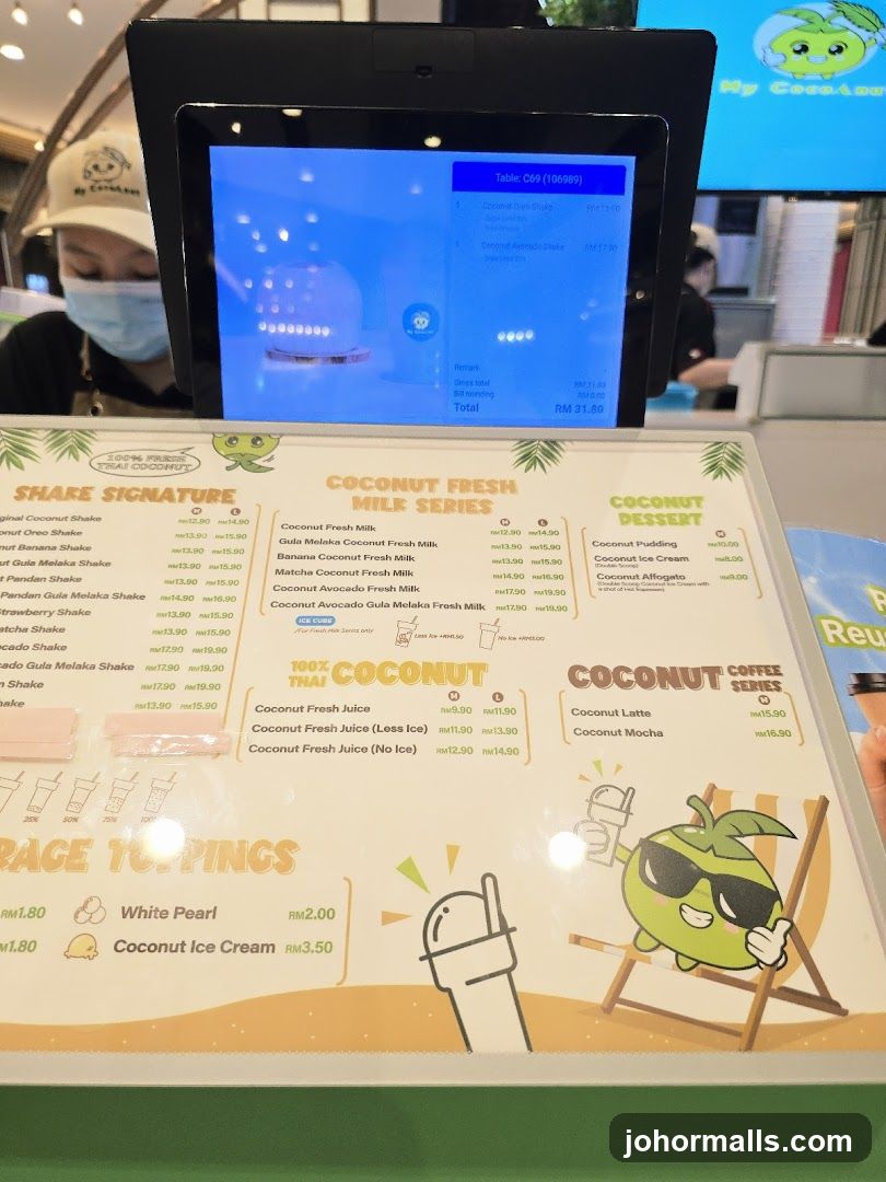 My Coconut Menu