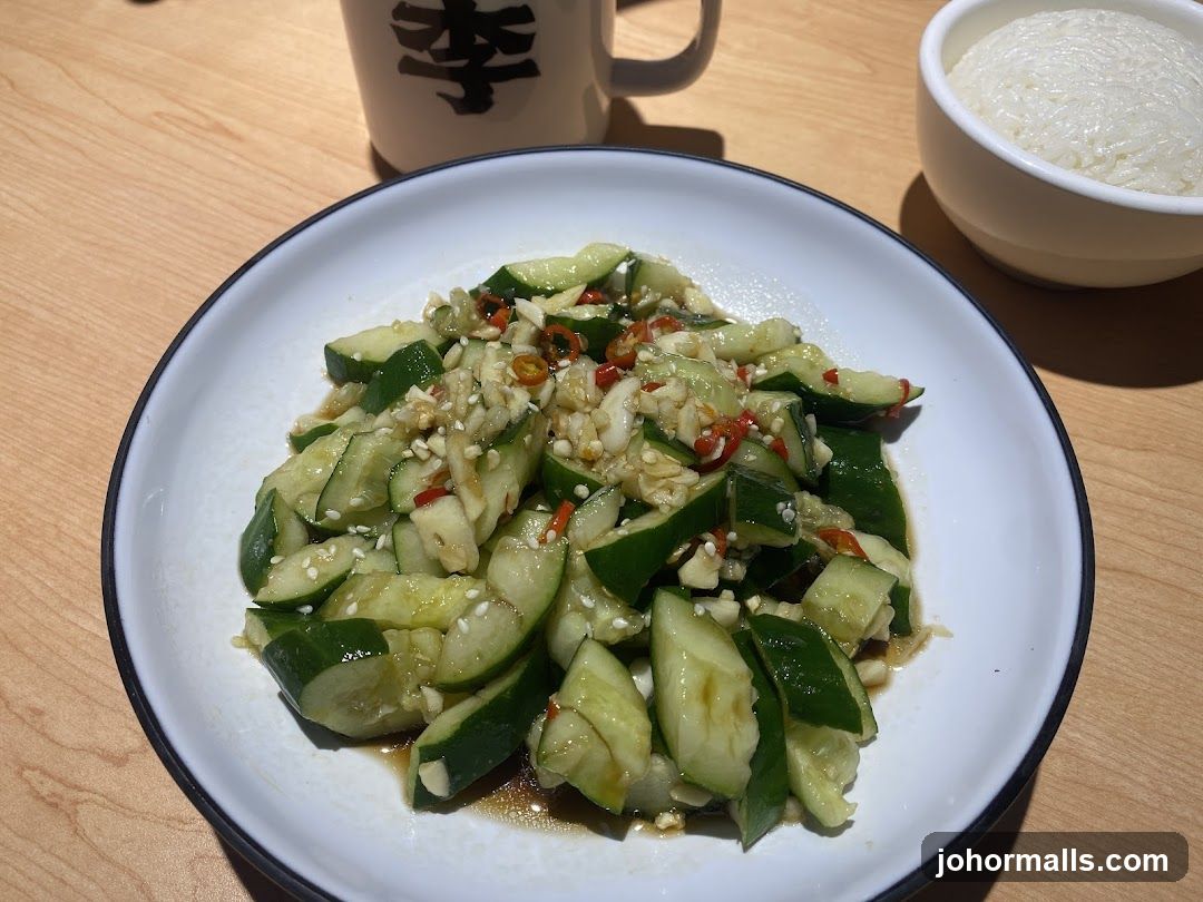 Smashed Cucumber Salad