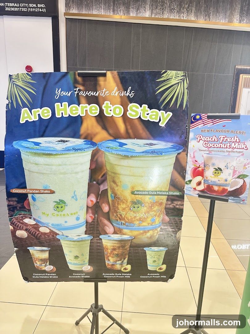 My Coco Nut Drinks Advertisement