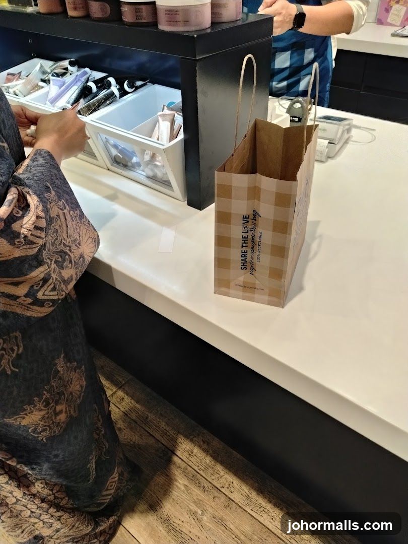 Shopping Bag and Products