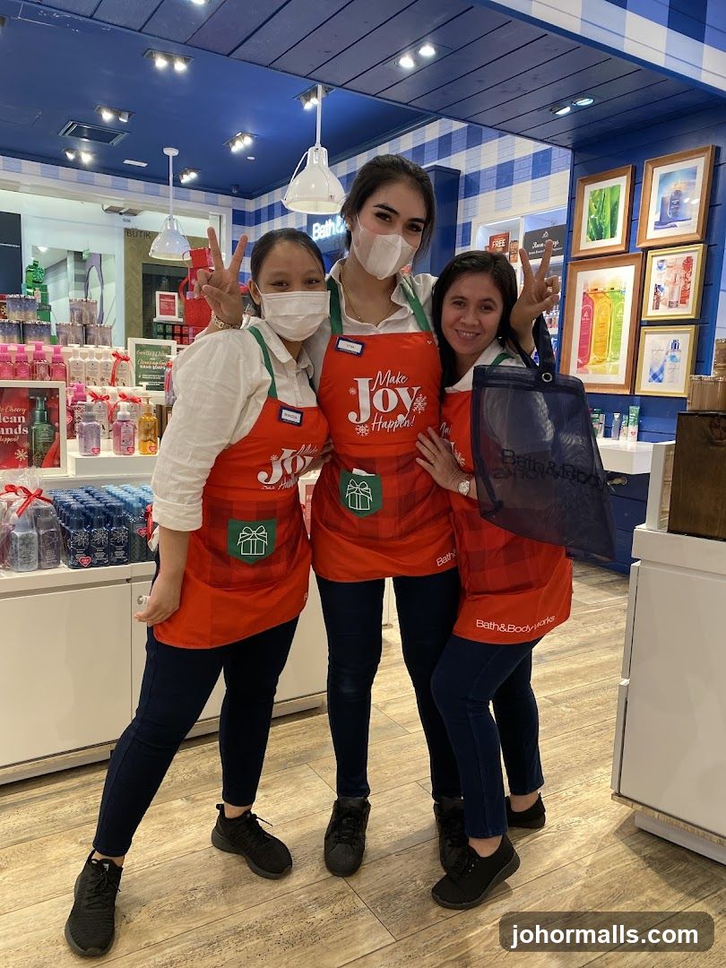 Employees in a store