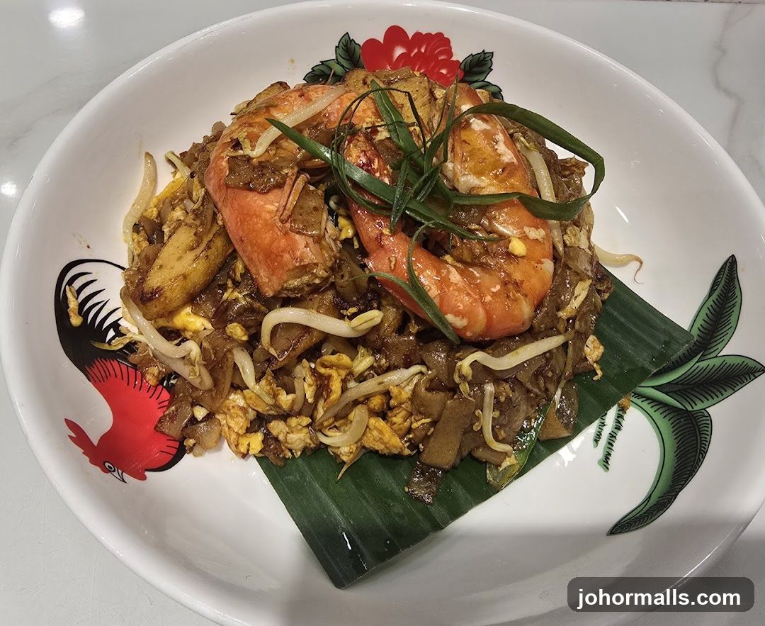 Char Kway Teow with Prawns