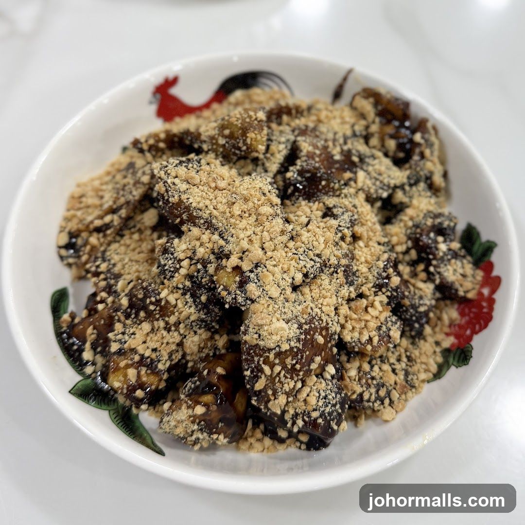 Fried Bananas with Peanuts