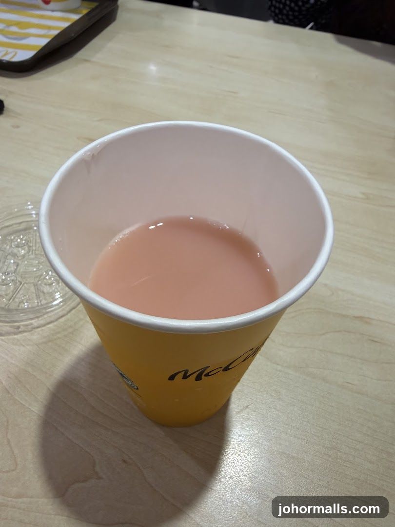 Pink Drink in Yellow Cup