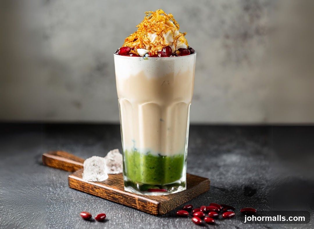Akaka Cendol Johor, Cendol Durian Johor Bahru, JB, Cendol Paradigm Mall