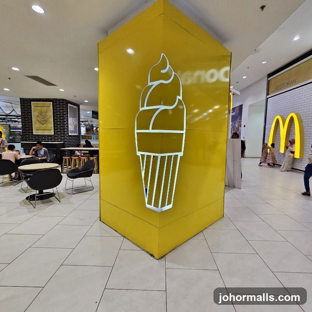 McDonald's Ice Cream Display